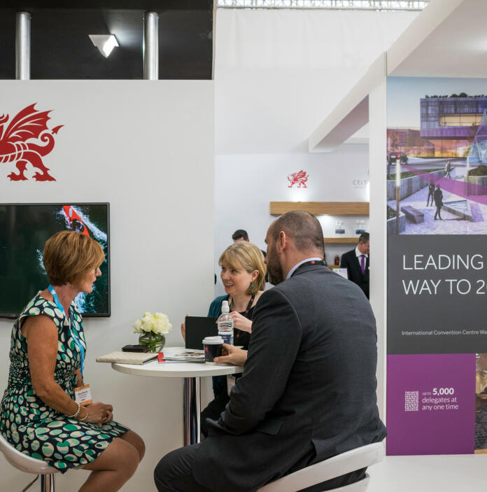 A Meeting Taking Place at The Meetings Show 2017