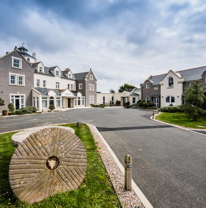 An external image of the Twr y Felin hotel building.