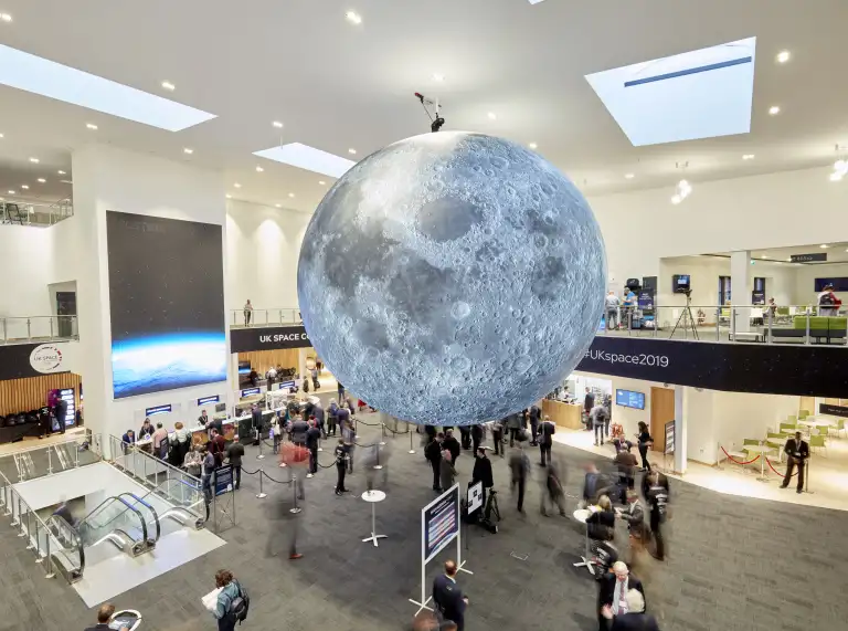 Delegates attending the UK Space Agency Conference 2019.