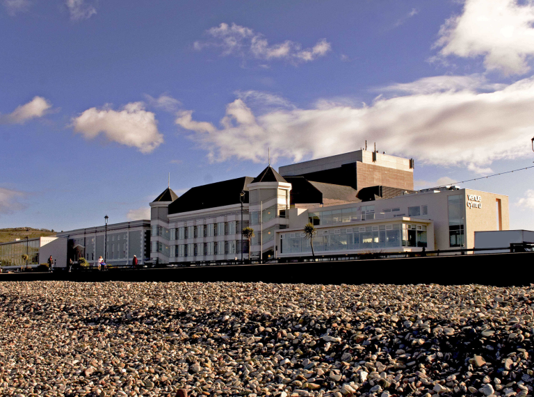 exterior of building, Venue Cymru.