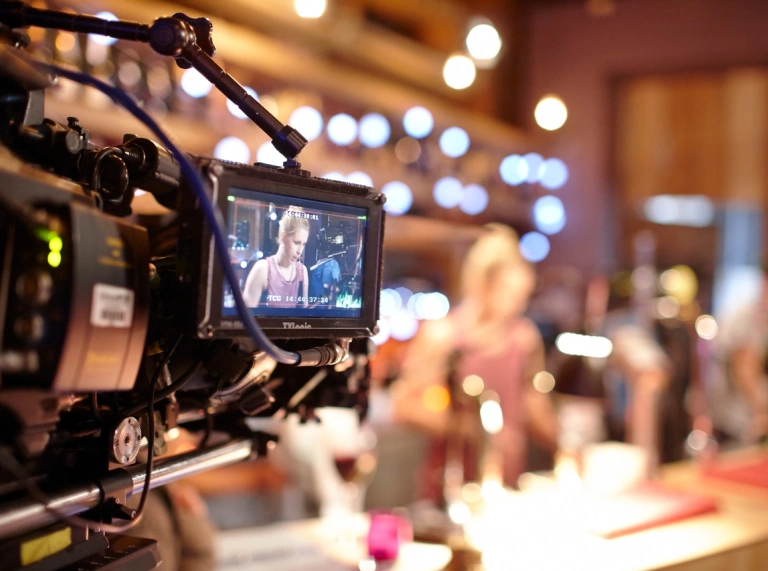 Creative industries Wales filming