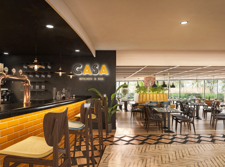 Tŷ Newport Hotel's restaurant