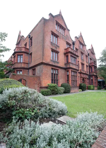 An external view of a university building.