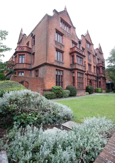 An external view of a university building.
