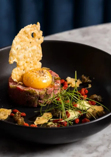 Beef Tartare dish