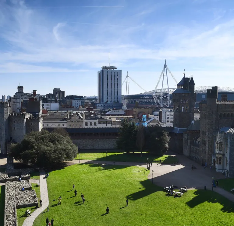 Cardiff City Centre.