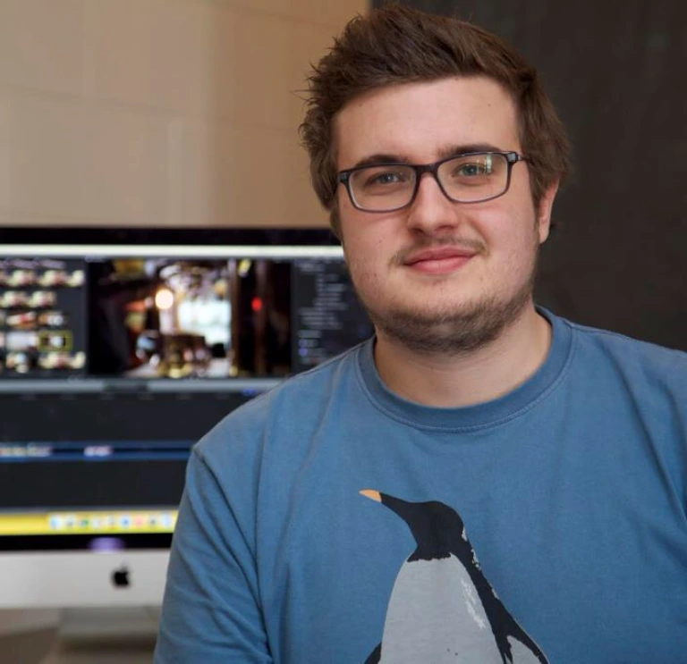 bio image of Adam Amor, Director of Buffoon Media 