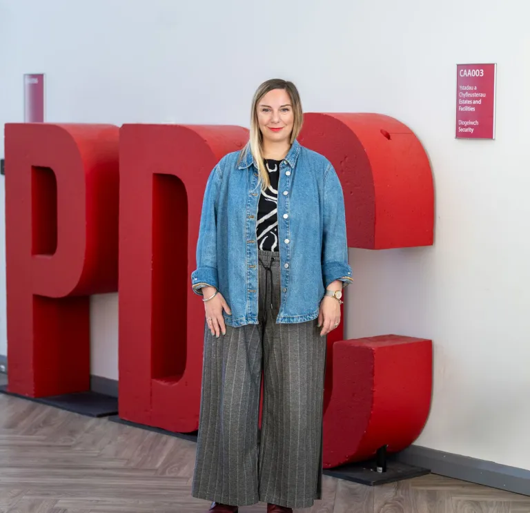 bio image of Sofia Christidi sitting at her lworkplace