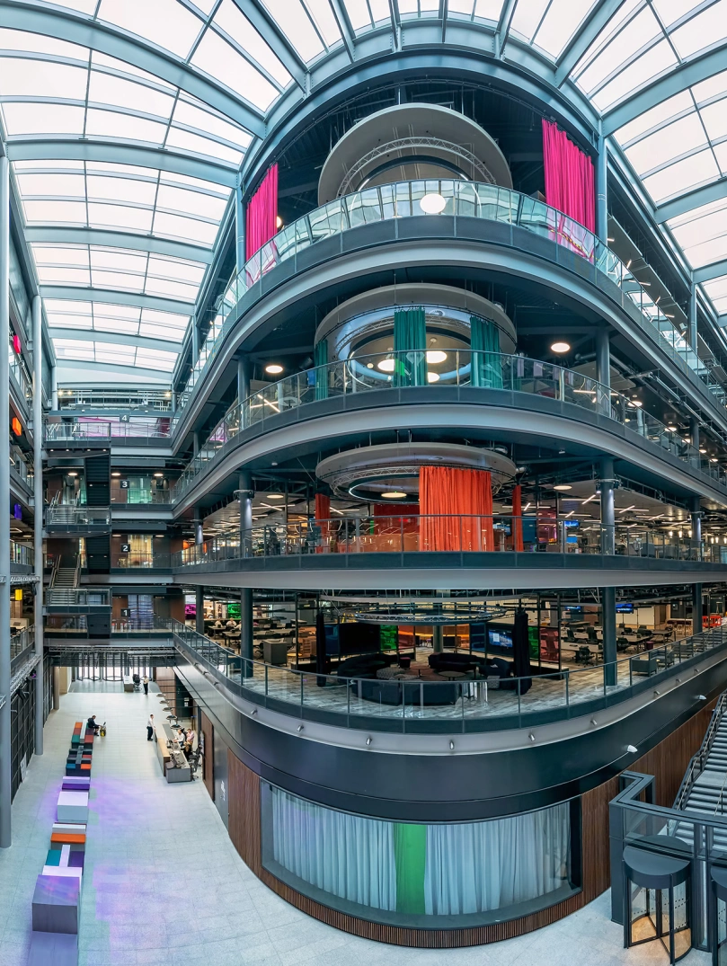 Inside BBC Cymru Wales Headquarters