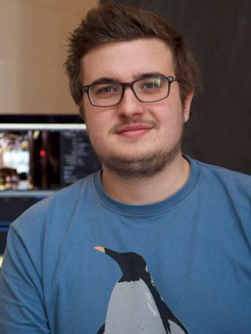 bio image of Adam Amor, Director of Buffoon Media 