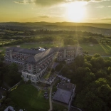 Exterior aariel view of Celtic Manor Resort